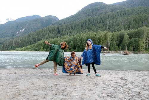 Image of Therm-a-Rest Unisex-Youth Kids Honcho Poncho Wearable Hoodie Blanket