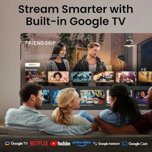 Image of BenQ TK705STi 4K HDR Short Throw Projector, 3000 ANSI Lumens, Google TV, Netflix, Low Input Lag, Auto Image Adjustment, Bluetooth, HDMI 2.1, 150 inch Big Screen, MEMC, HDR10+, Compact Living Room Setup