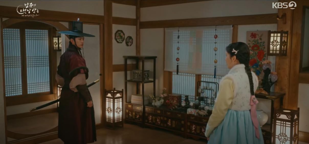 [MINWHEE x K-DRAMA] The First Night With the Duke, Cha Sun Chaek Silver Hair Side Combs, Korean traditional Handmade Accessories & Jewelry