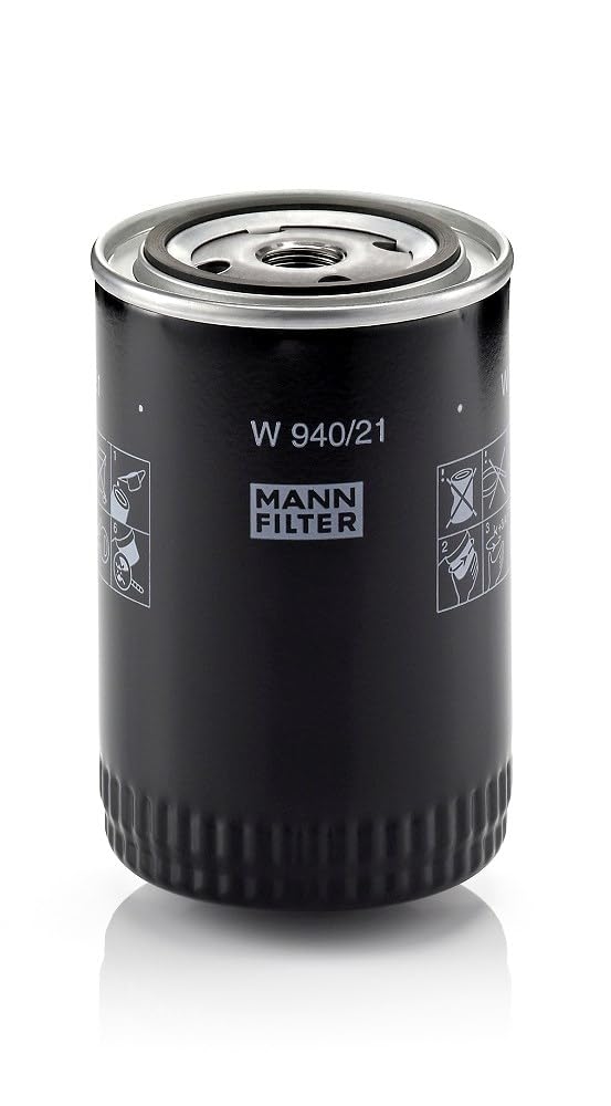MANN-FILTER W94021 Filtro Olio - Compatibile Con Opel Omega, Ascona, Senator, Rekord, Bedford Blitz