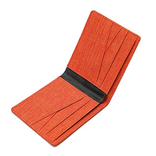 Image of Lanyani Minimalist Fabric Wallet Bifold RFID Blocking