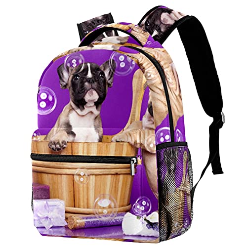 Sac à dos bouledogues pour les sorties scolaires et voyages de vos enfants