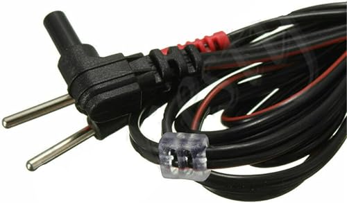 Miniatura 6 de Punctualgood Cables de cable estándar para electrodos estándar Conexión de clavija estándar para máquinas TensEMS universales y compatibles, 1 par