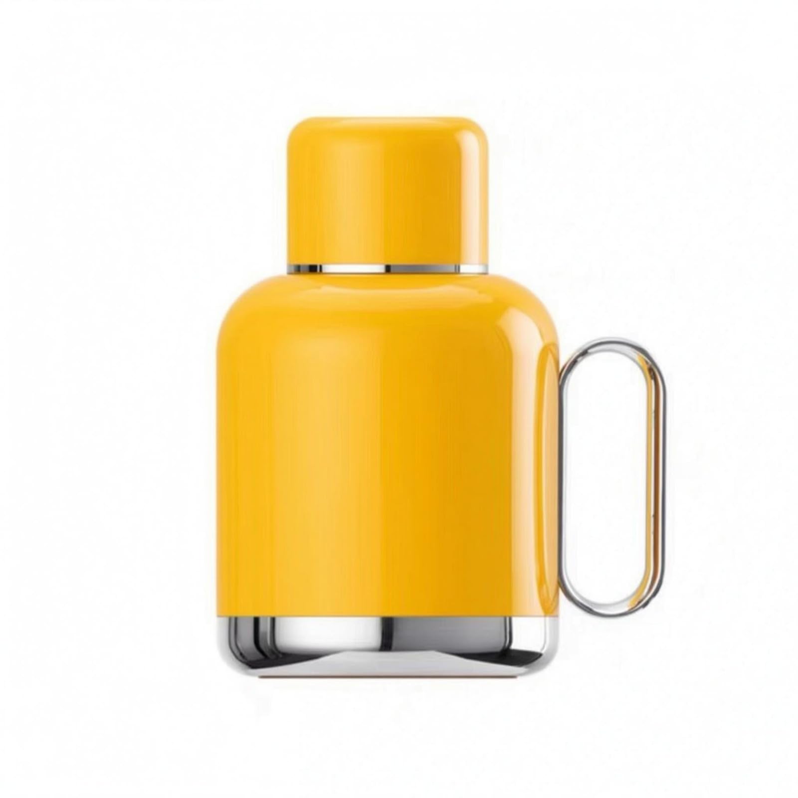 Termo de té portátil con asa lateral para disfrutar de tu bebida caliente en cualquier lugar