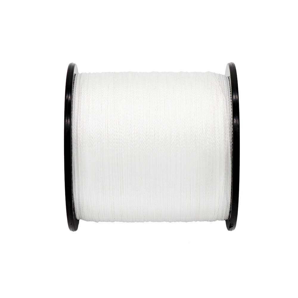 100 m - 109 m 100 lbs 0,55 mm biała Pe Dyneema pleciona żyłka wędkarska 4 sznurki