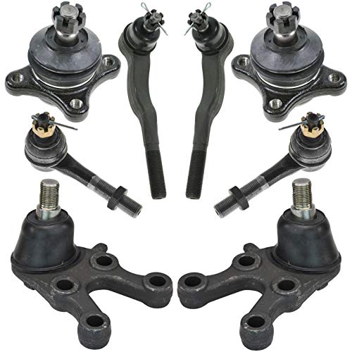 Front Ball Joint Tie Rod End Suspension Set Kit for Mitsubishi Montero Sport
