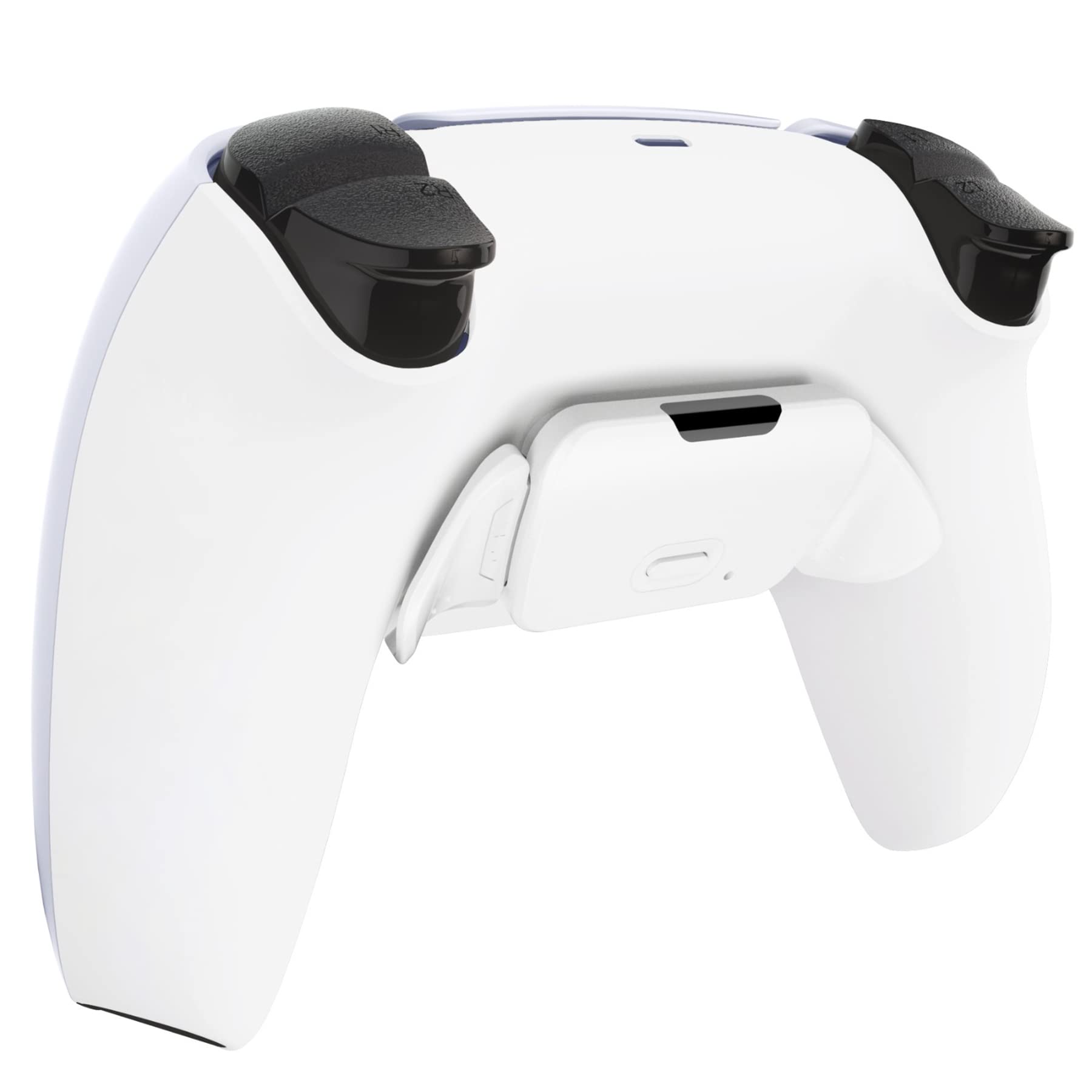 eXtremeRate Rise V3 Remap Kit Programmabile per ps5 Controller,Palette Cover Posteriore Tasti Aggiuntivi Back Button per ps5 Joystick(BDM-030/040/050)-Bianco
