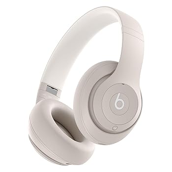 Beats Studio Pro Bluetooth Noise Cancelling Headphones Sandstone