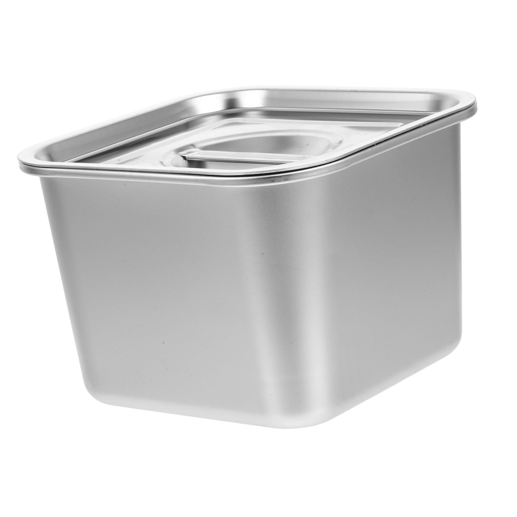 Confezione da 2 contenitori ermetici per spezie con coperchio, versatili barattoli quadrati per condimenti da cucina, ideali per erbe e ingredienti, resistenti per conservare spezie per freschezza