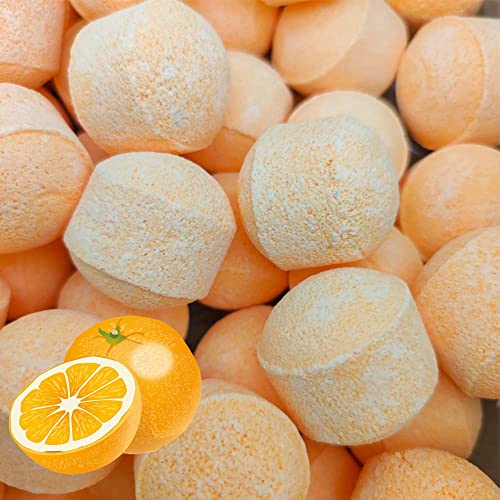 Pack Ahorro 4 Mini bombas efervescentes para manicura y pedicura - Ablandan durezas, refrescan, hidratan y relajan - Aroma: Naranja