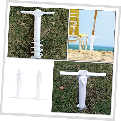 Ancre de parapluie anti vent fixation sécurisée sable herbe - 7