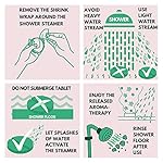 Shower Steamers Aromatherapy for Women or Men, Organic Shower Bombs with Chamomile Rose Lavender Mint Watermelon Eucalyptus Essential Oil, 18-Pack Bath Bombs Birthday Gift - Image 5