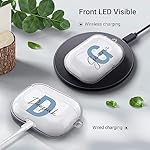 Mitzvah-Customized-Transparent-Clear-Airpods-Pro-Case-with-Name-Personalised-Airpod-Pro-Cover-with-Keychain-for-Airpods-Pro-1st-and-2nd-Generation