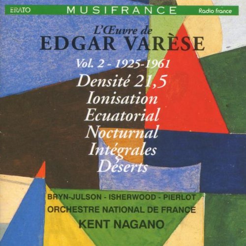 Varèse Densité 21,5 / Ionisation / Ecuatorial / Nocturnal / Intégrales