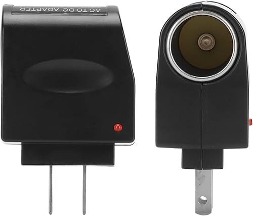 Miniatura 9 de Adaptador de encendedor de cigarrillos de automóvil, convertidor de automóvil de CA a CC, adaptador de 110 V, 240 V a 12 V CC, adecuado para