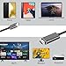 KUPOISHE USB C to HDMI Cable 4k 6ft, USBC Adapter for Monitor, Connector ChromeBook, USB-C Cord Mac MacBook pro 2022 iPad 2021 Surface 8 VivoBook Flip 14 Aspire 5 etc
