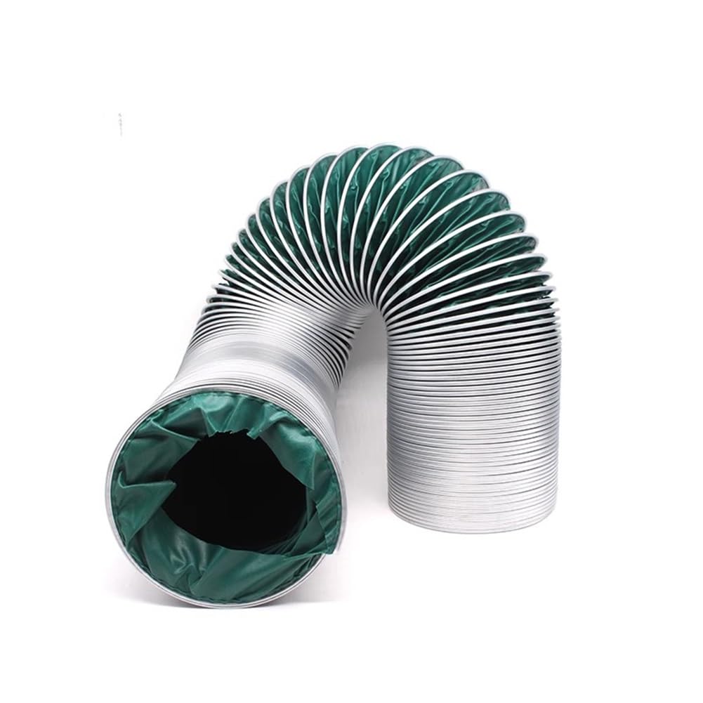 Manguera para conductos, Kit de Manguera Flexible para conductos de Aire, Manguera de ventilación para Secadora de Alta Resistencia de 36 pies con 2 Abrazaderas, ignífuga para extractores de