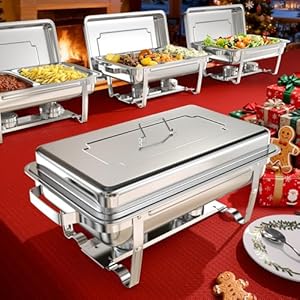 sifer Chafing Dishes for Buffet 4 P...