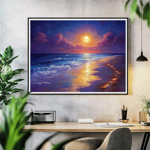 Peinture par Numéro Débutant Plage : Retrouvez le Calme et la Sérénité en Peignant - 2