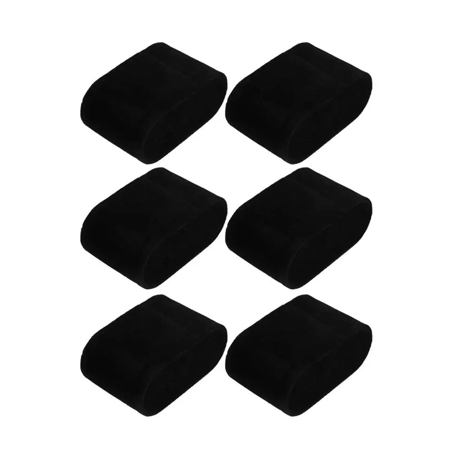 WUYXTO 6Pcs Watch Pillow Display Cushion Flannelette Bracelet Bangle Jewelry Boxes Organizer 7.1x4.5x3cm For Packaging
