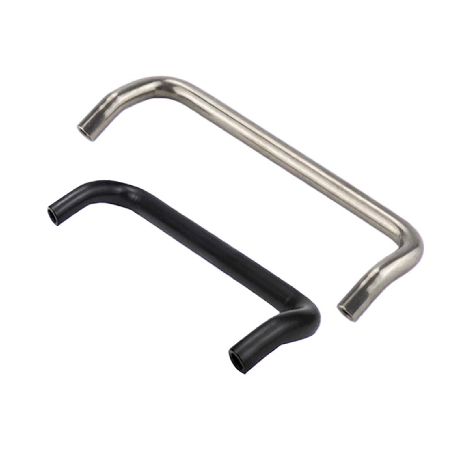 Poignée circulaire acier inoxydable double courbure pour cuisine minimaliste