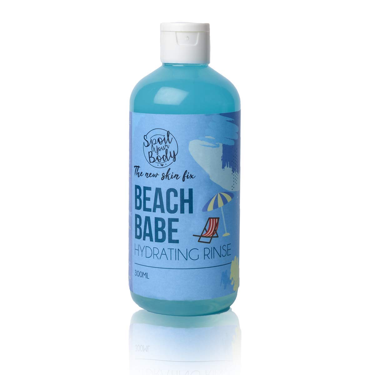 Spoil Your Body - Beach Babe Hydrating Shower Gel/Body Cleanser/Body Rinse - 300 ml- Deep cleanse, hydrate and nourish