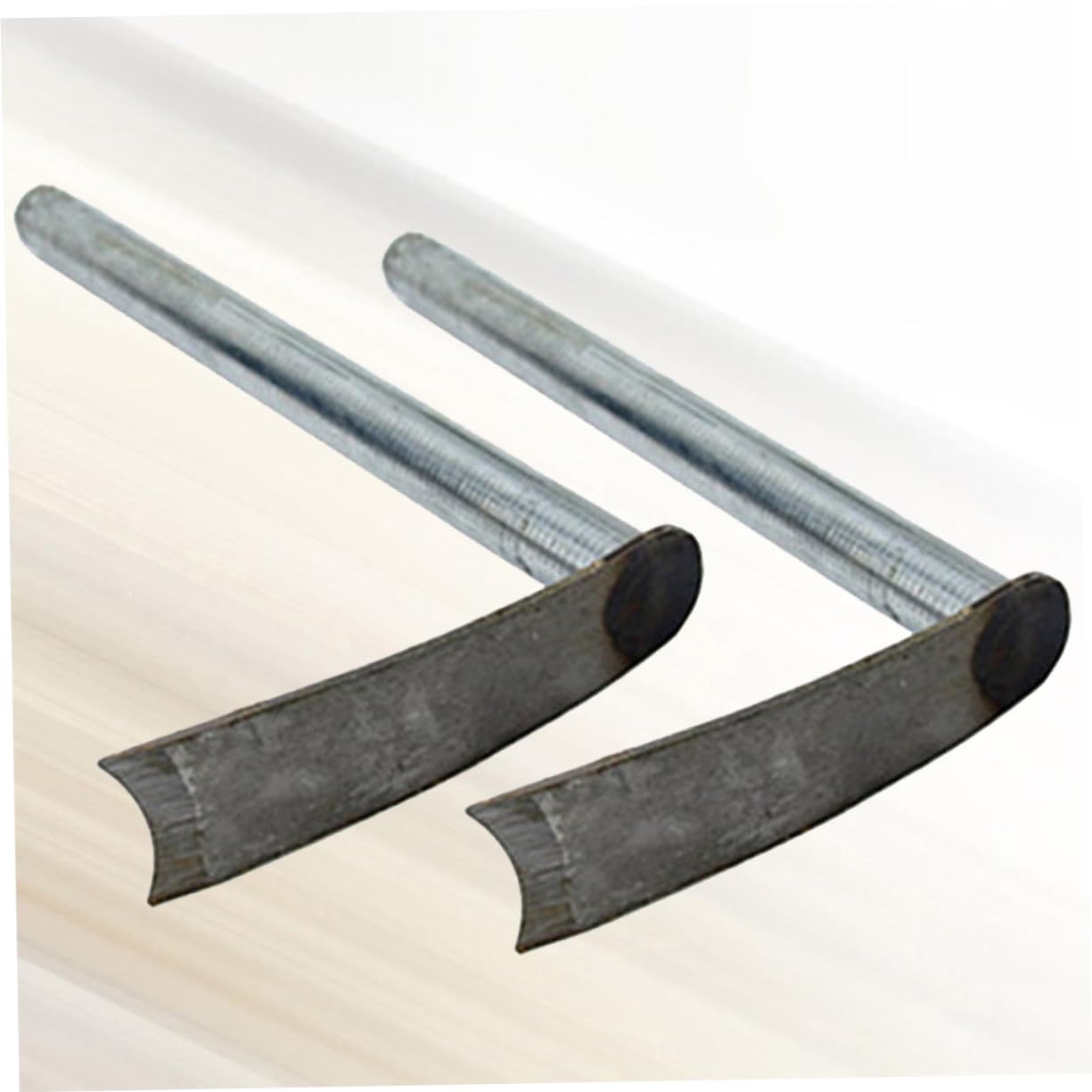 Abaodam Azada De Acero Pequeña para Jardinería y Deshierbe, 2 Piezas Mango Resistente, Herramientas Manuales para Cultivo y Cuidado del Jardín, Accesorio Duradero y Antióxido, Uso Agrícola Doméstico