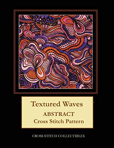 Textured Waves: Abstract Cross Stitch Pattern