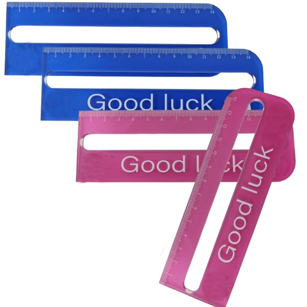 4Pcs Mahjong Line Finder,Clear Acrylic Mahjong Card Line Guide Ruler,Mahjong Rules Helper Quick Reader,Accessories Gifts for Lovers Playing Game