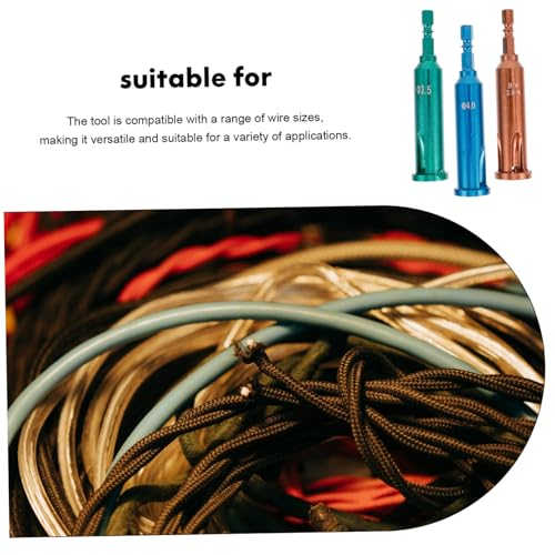Outil de dénudage et torsion de câbles AWG NUOBESTY pour perceuse électrique 6 pièces