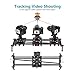 Neewer Camera Slider Motorized, 31.5-inch APP Control Carbon Fiber Track Dolly Rail with Time Lapse Video Shot Follow Focus Shot and 120 Degree Panoramic Shooting，Only Compatible with iPhone