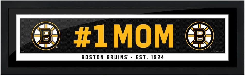 Boston Bruins #1 Mom 6x22 Frame