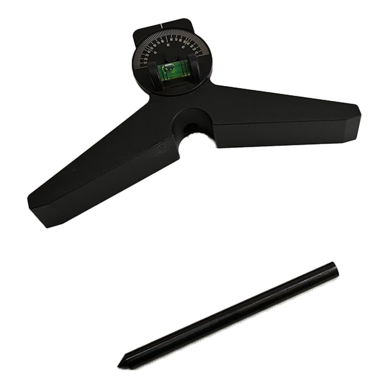 Magnetischer Zentrierkopf, Rohrmittelfinder, Pipefitter-Werkzeuge, Y-Form mit verstellbarem Zifferblatt, Blasen-Winkelmesser (groß)