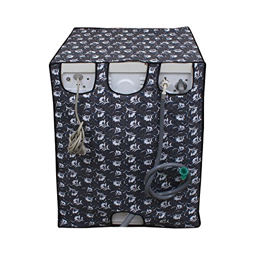 Image of DREAM KING Waterproof Front Load Washing Machine Cover Compatible for 8 kg, 8.2 kg, 8.5 kg (61 x 86 x 66 cm)