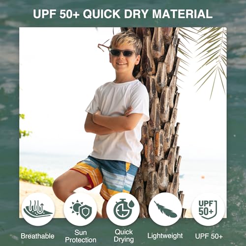 Kanu Surf Boys' Echo Quick Dry UPF 50+ Beach Swim Trunk2