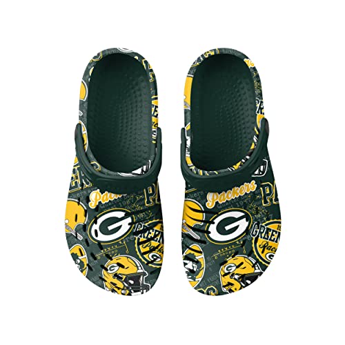 Image of FOCO Arizona Cardinals NFL Mens Historic Print Clog with Strap