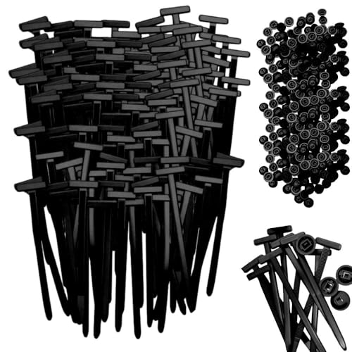 Image of Nylon Universal Cable Tie Buckle Kit, Heavy Duty Auto Zip Tie Fastener Clips for Bumper, Fender Liner & Car Panels, Quick Fix Automotive Push Rivet Alternative, No Tools Required (150)
