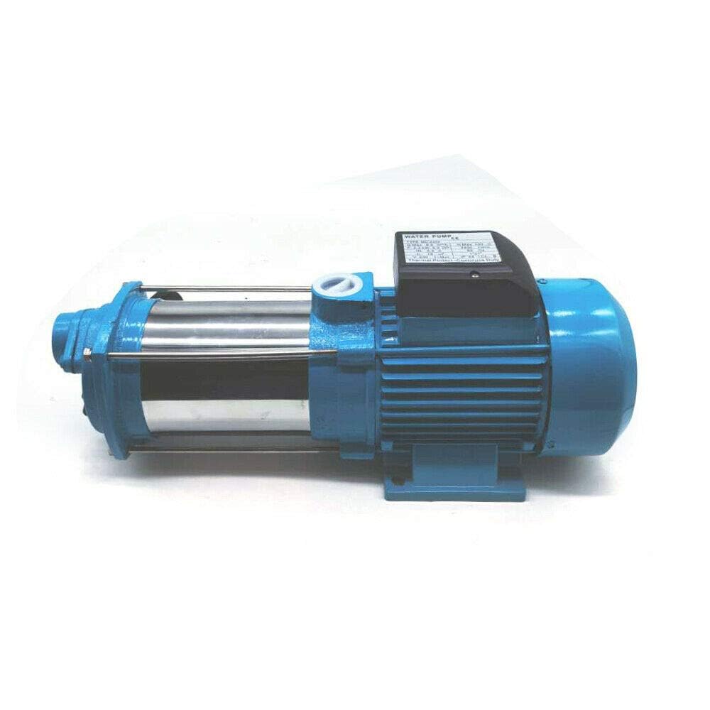 Pompa ogrodowa, pompa odśrodkowa, pompa wodna, 2200 W, sterowanie pompą, stal nierdzewna, 2860 obr./min, klasa ochrony IP44, maks. wysokość tłoczenia 100 m