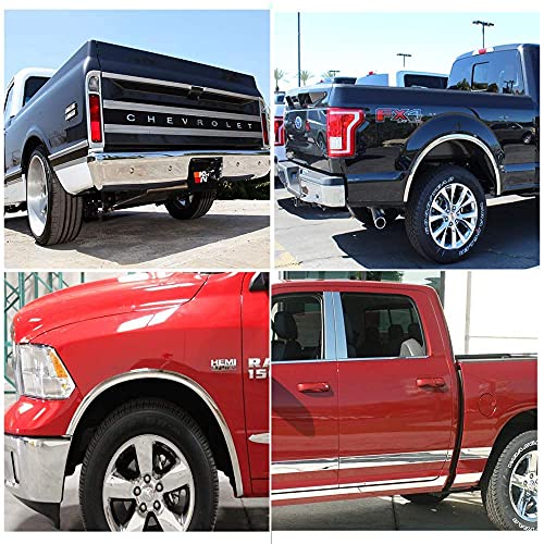 image for SBWLKJ 25Ft Automotive Chrome Trim Molding 3/4