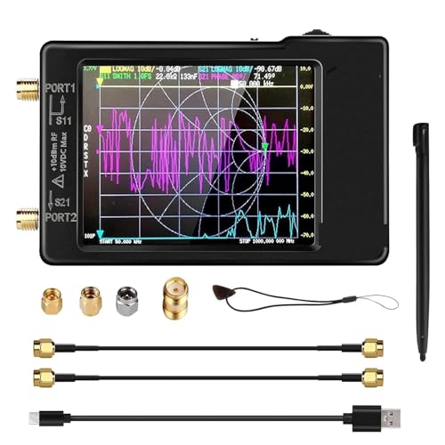 Analizador de red vectorial VNA-H 10 KHz-1,5 GHz para medir antenas VHF y UHF V3.6