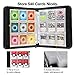 Rayvol 9-Pocket Trading Card Binder, Includes 30 Sleeves, Portable Cards Collector Album for Trading Cards -Blaze