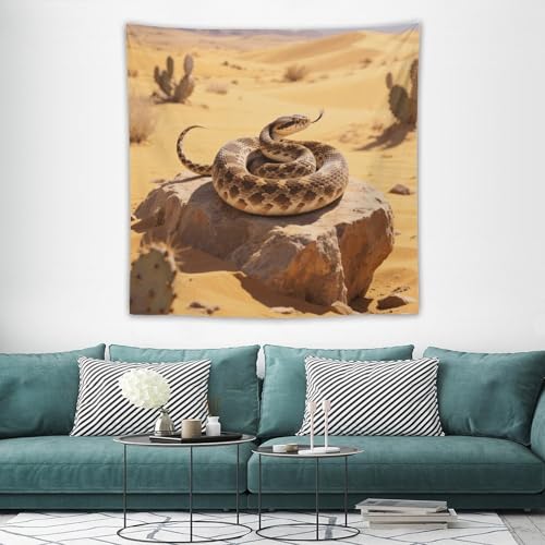 Tapisserie murale bohème pour habiller un grand mur de salon