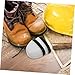 Angoily 1pair Toe Protector Covers for Work Shoes Safety Toe Caps Puncture Resistance and Comfortable Foot Guards for Industrial