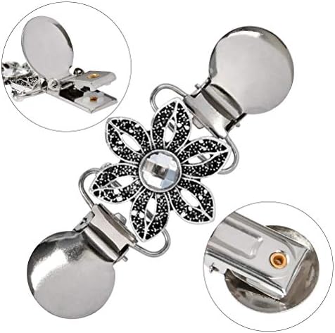 4 Pièces Clips À Cardigan Rétro Pinces À Pull De Tourbillon