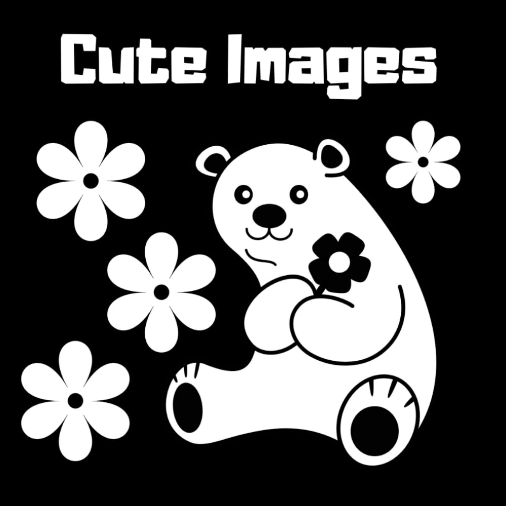 Cute Images: High contrast toddler book. Stimulating pictures for newborns (Cute High Contrast Books for Babies)