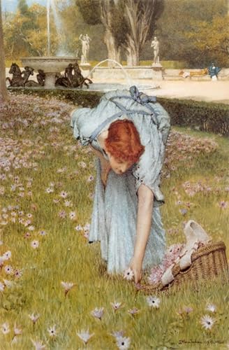 Cuadro pintura al óleo de Lawrence Alma-Tadema para dar vida a paredes vacías 60x90