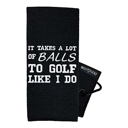 With Funny Golf Towels add Some Humor to Your Golf Game