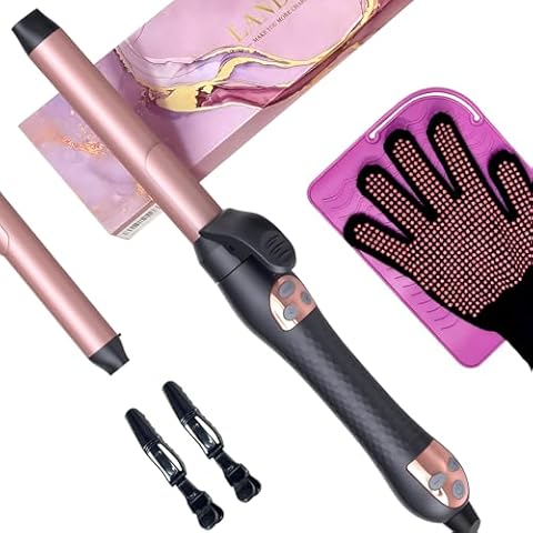 LANDOT Automatic Rotating Curling Iron for All Hair Types Cover