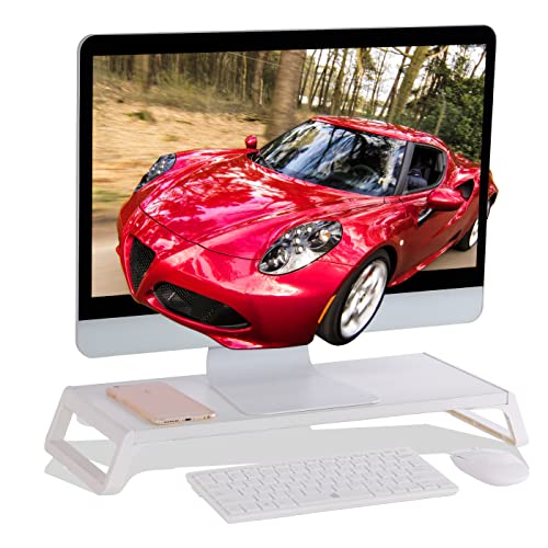 Monitorständer Bildschirmständer Monitor Erhöhung Schreibtisch Platz Sparen Gute Tragfähigkeit 20KG Cover