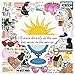 100pcs Taylor Music Lyrics Sticker for Adult Female Pop Singer Ablum Stickers for Teen Girl, Waterproof Vinyl Sticker for Water Bottle Laptop Phone Party Favors